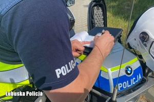 Policjanci prowadzą działania &quot;Motocykl&quot;