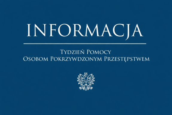 Tydzień Pomocy Osobom Pokrzywdzonym Przestępstwem – 16–20 lutego 2026 r.